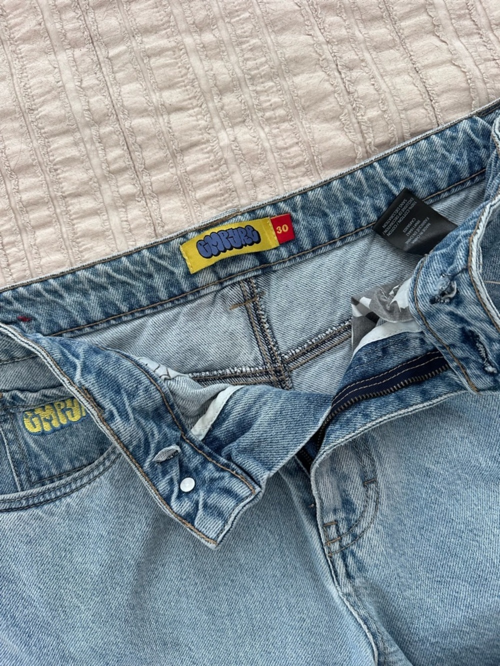 Empyre Light Blue Relaxed Fit Jeans - Size 30